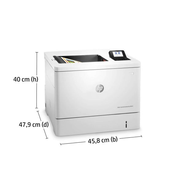 HP Color LaserJet Enterprise M554dn printer, Print, Printen via de USB-poort aan voorzijde; Dubbelzijdig printen (7ZU81A)