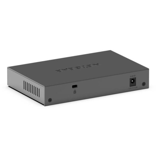 NETGEAR GS108Ev4 Unmanaged L2/L3 Gigabit Ethernet (10/100/1000) Grijs (GS108E-400EUS)