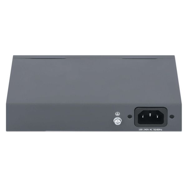 Intellinet PoE-gevoede 6-poorts lite smart managed PoE+ netwerk switch met 4 GbE-poorten / 2 GbE-uplinks en PoE passthrough, 3 jaar garantie (562034) Intellinet PoE-gevoede 6-poorts lite smart managed PoE+ netwerk switch met 4 GbE-poorten / 2 GbE-uplinks en PoE passthrough, 3 jaar garantie (562034)