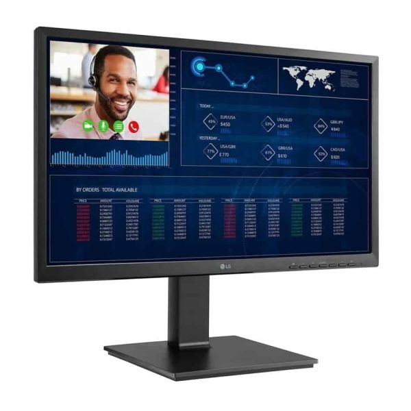 LG 24CQ650W-BP All-in-One PC/workstation Intel® Celeron® N5105 60,5 cm (23.8") 1920 x 1080 Pixels All-in-One thin client 8 GB DDR4-SDRAM 256 GB SSD Zwart (24CQ650W-BP.AEU)
