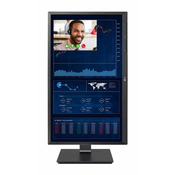 LG 24CQ650W-BP All-in-One PC/workstation Intel® Celeron® N5105 60,5 cm (23.8") 1920 x 1080 Pixels All-in-One thin client 8 GB DDR4-SDRAM 256 GB SSD Zwart (24CQ650W-BP.AEU)