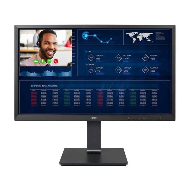 LG 24CQ650W-BP All-in-One PC/workstation Intel® Celeron® N5105 60,5 cm (23.8") 1920 x 1080 Pixels All-in-One thin client 8 GB DDR4-SDRAM 256 GB SSD Zwart (24CQ650W-BP.AEU)