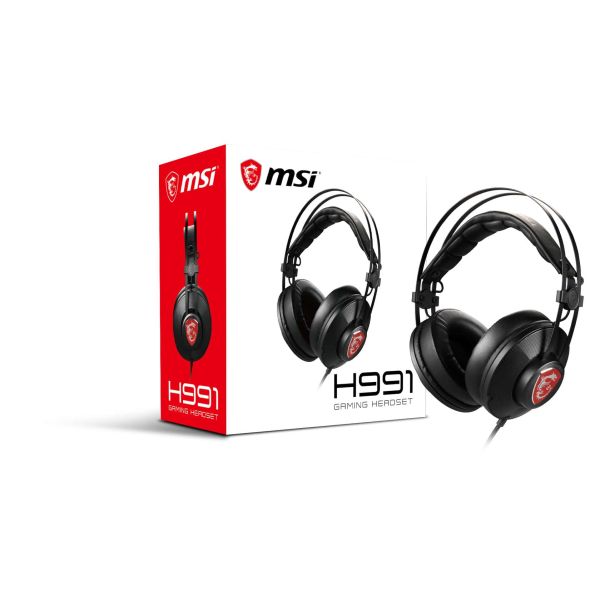 MSI H991 Headset Bedraad Hoofdband Gamen Zwart (S37-21000A1-V33)