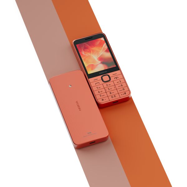 HMD Nokia 215 (2024) 7,11 cm (2.8") 99 g Perzik Basistelefoon (1GF026CPD1L01)