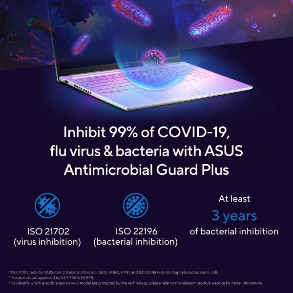 ASUS Vivobook 15 OLED X1505VA-MA552W Intel® Core™ i7 i7-1355U Laptop 39,6 cm (15.6") 2.8K 16 GB DDR4-SDRAM 1 TB SSD Wi-Fi 6E (802.11ax) Windows 11 Home Zwart (90NB10P1-M00PC0)