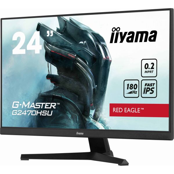 iiyama G-MASTER G2470HSU-B6 computer monitor 60,5 cm (23.8") 1920 x 1080 Pixels Full HD LCD Zwart (G2470HSU-B6)