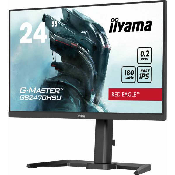 iiyama G-MASTER GB2470HSU-B6 computer monitor 60,5 cm (23.8") 1920 x 1080 Pixels Full HD LCD Zwart (GB2470HSU-B6)