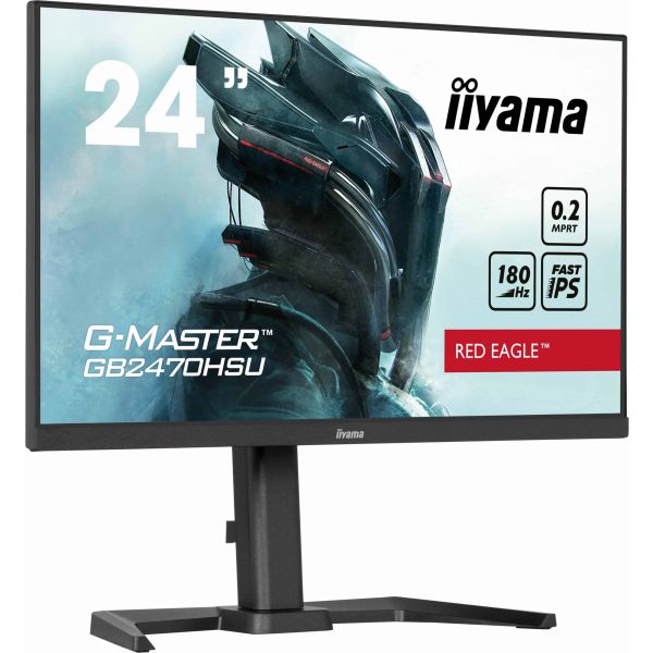 iiyama G-MASTER GB2470HSU-B6 computer monitor 60,5 cm (23.8") 1920 x 1080 Pixels Full HD LCD Zwart (GB2470HSU-B6)
