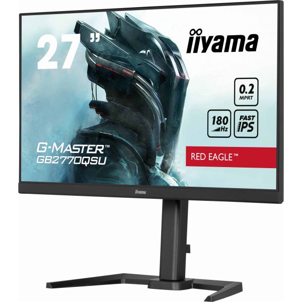 iiyama G-MASTER GB2770QSU-B6 computer monitor 68,6 cm (27") 2560 x 1440 Pixels 2K Ultra HD LCD Zwart (GB2770QSU-B6)