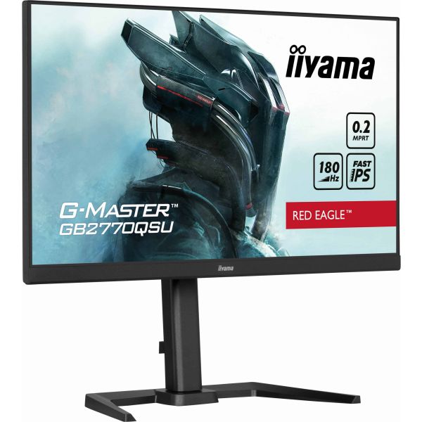 iiyama G-MASTER GB2770QSU-B6 computer monitor 68,6 cm (27") 2560 x 1440 Pixels 2K Ultra HD LCD Zwart (GB2770QSU-B6)