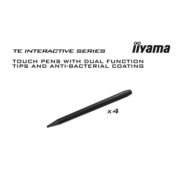 iiyama PROLITE TE6514MIS-B2AG Digitale signage flatscreen 165,1 cm (65") LCD Wifi 435 cd/m² 4K Ultra HD Zwart Touchscreen Type processor Android 24/7 (TE6514MIS-B2AG)