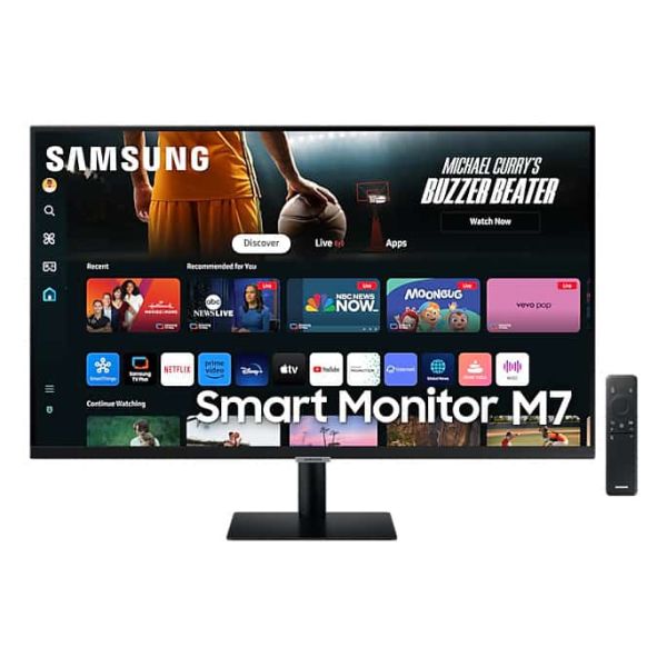 Samsung 32" Smart Monitor M7 M70D UHD (LS32DM702UUXEN)