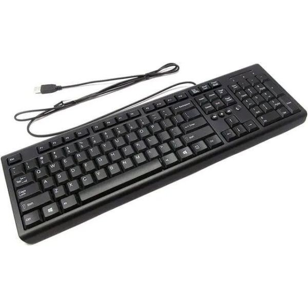 HP Katydid USB Toetsenbord Zwart (US Lay-out) (697737-072)