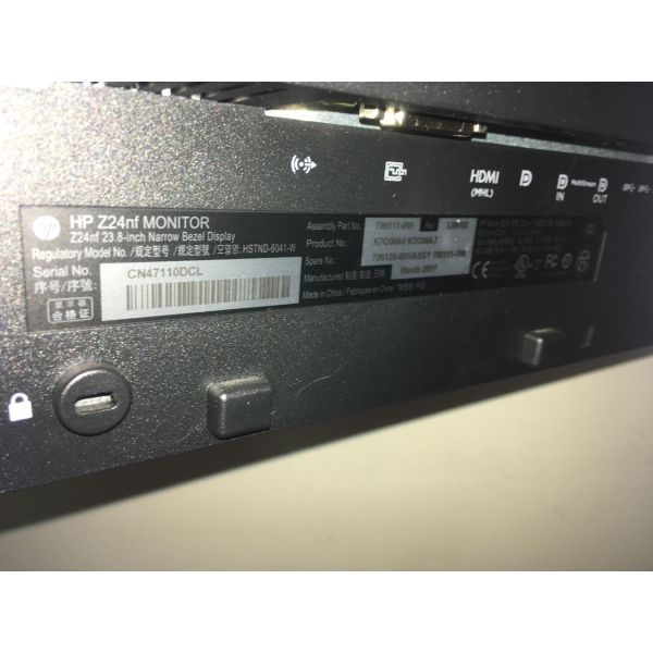 HP Z24nf 24 inch Monitor Display Head Assembly (795111-700)