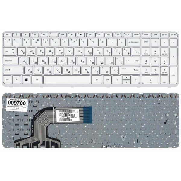 HP WHT UNVRSL KATYDID WIRED USB KBD RUSS (904367-251)