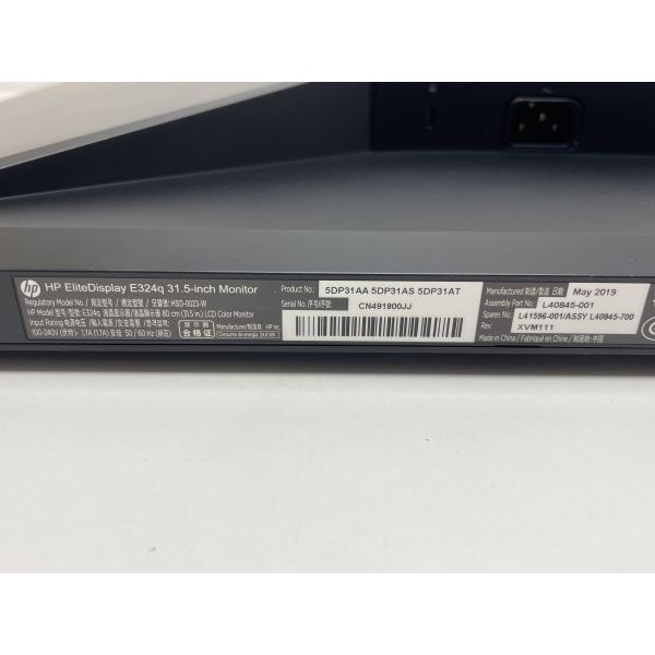 HP EliteDisplay E324q 31,5 inch Monitor (L40845-700)