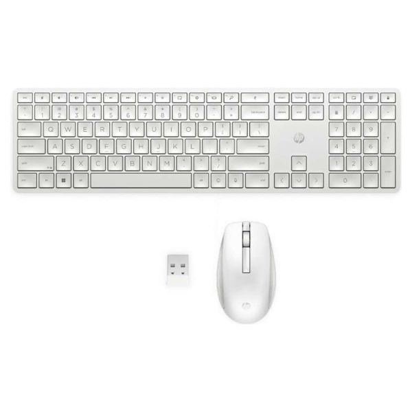 HP 510 Draadloos Toetsenbord Wit - Russisch (N05919-251)