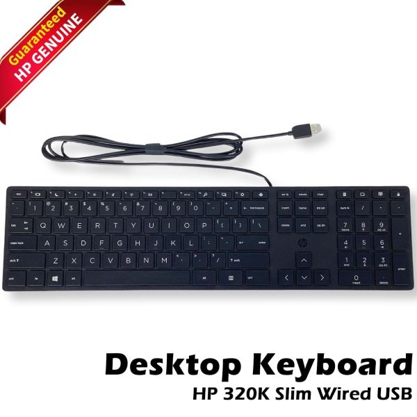 HP SPS-KBD 125 WIRED HP NP AFR/ENG (N51306-L31)
