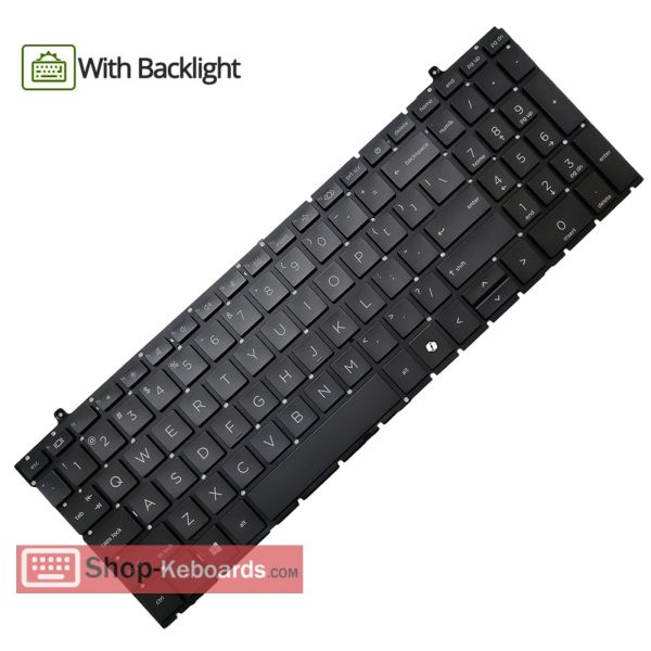 HP 460 Keyboard Multi-D met Backlight (N60347-DE1)