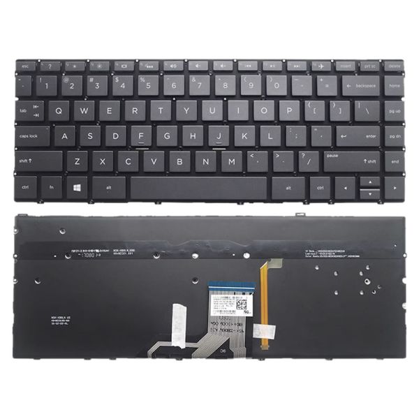 HP Toetsenbord met Backlight Zwart (N66404-041)