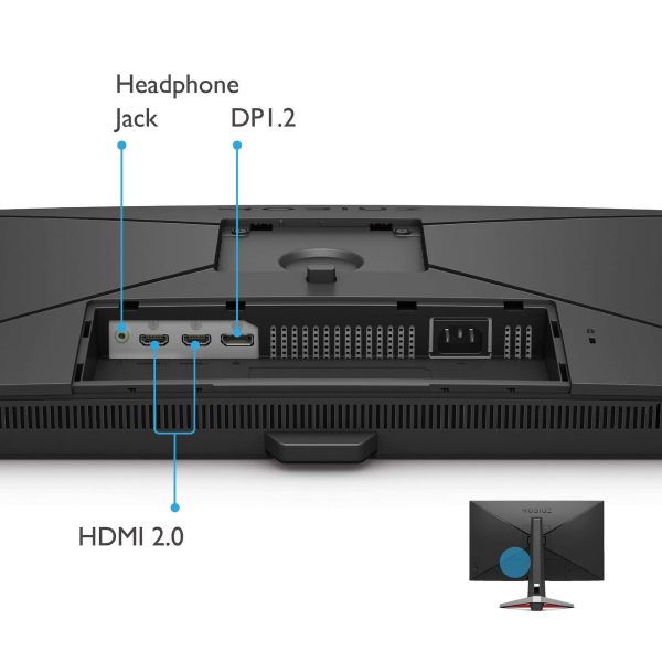BenQ 9H.LKTLA.TBE computer monitor 68,6 cm (27") 3840 x 2160 Pixels 4K Ultra HD LED Zwart (9H.LKTLA)