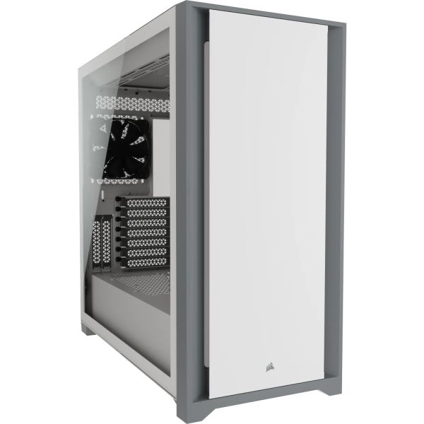 Corsair Geh CORSAIR Midi 5000D TG (Tempered Glass) White (CC-9011209-WW)
