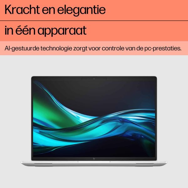HP EliteBook 1040 G11 Intel Core Ultra 5 125H Laptop 35,6 cm (14") WUXGA 32 GB LPDDR5x-SDRAM 512 GB SSD Wi-Fi 6E (802.11ax) Windows 11 Pro Zilver (A26RPEA#ABH)