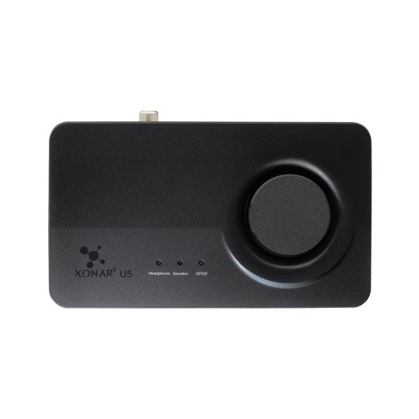ASUS Xonar U5 5.1 kanalen USB (90YB00FB-M0UC00)