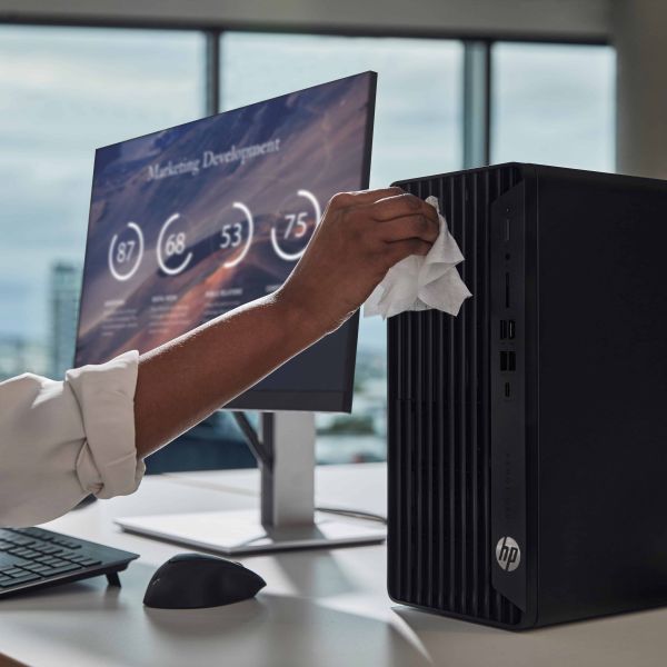 HP Pro 400 G9 Intel® Core™ i5 i5-14500 16 GB DDR5-SDRAM 512 GB SSD Windows 11 Pro Tower PC Zwart (99P68ET#ABH)