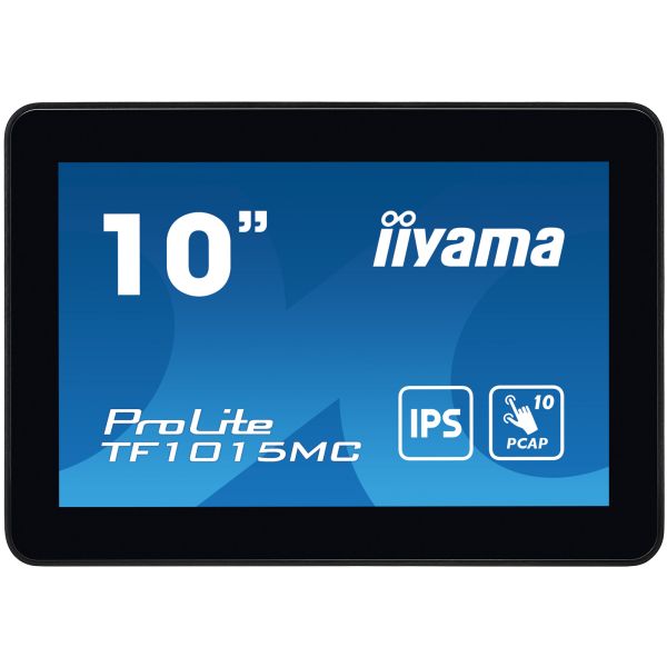 iiyama TF1015MC-B3 computer monitor 25,6 cm (10.1") 1280 x 800 Pixels HD LED Touchscreen Zwart (TF1015MC-B3) iiyama TF1015MC-B3 computer monitor 25,6 cm (10.1") 1280 x 800 Pixels HD LED Touchscreen Zwart (TF1015MC-B3)
