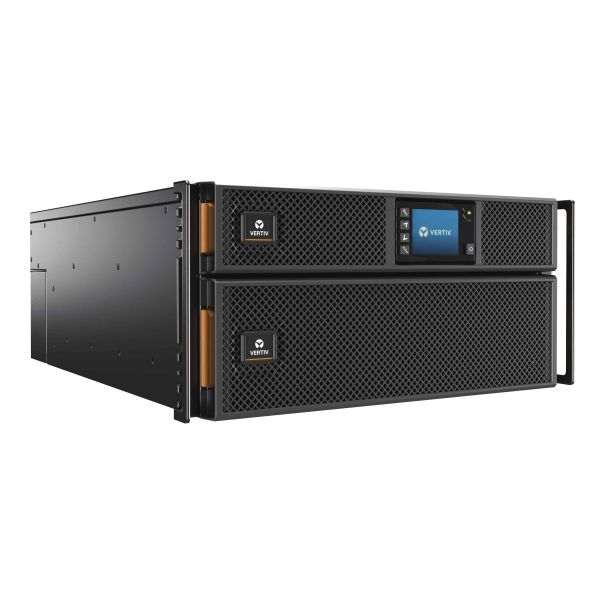 Vertiv Liebert GXT5-6000IRT5UXLN UPS Dubbele conversie (online) 6 kVA 6000 W 8 AC-uitgang(en) (GXE3-1500IMT) Vertiv Liebert GXT5-6000IRT5UXLN UPS Dubbele conversie (online) 6 kVA 6000 W 8 AC-uitgang(en) (GXE3-1500IMT)