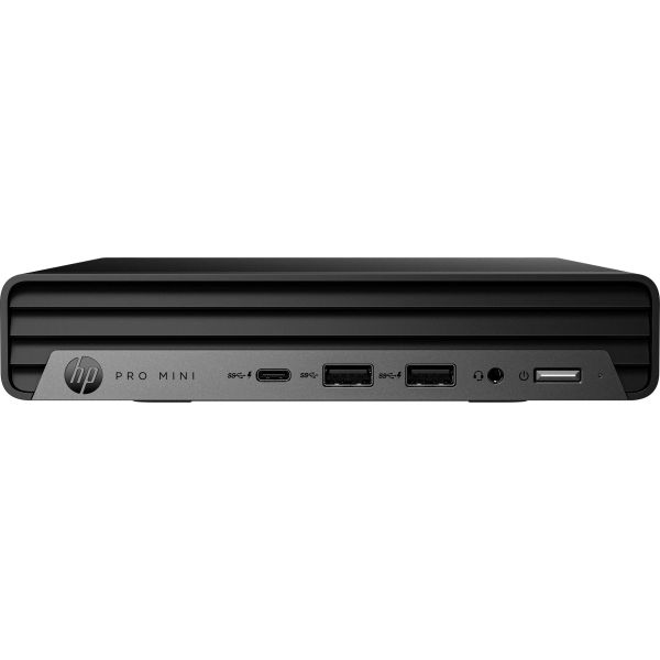 HP Pro Mini 400 G9 Intel® Core™ i3 i3-14100T 16 GB DDR5-SDRAM 512 GB SSD Windows 11 Pro Mini PC Zwart (9H6Z1ET#ABH)