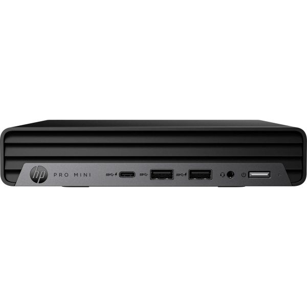 HP Pro Mini 400 G9 Intel® Core™ i3 i3-14100T 16 GB DDR5-SDRAM 512 GB SSD Windows 11 Pro Mini PC Zwart (9H6Z1ET#ABH)