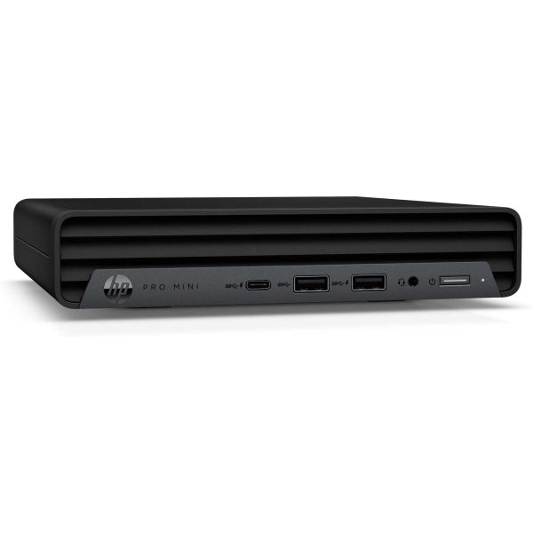 HP Pro Mini 400 G9 Intel® Core™ i3 i3-14100T 16 GB DDR5-SDRAM 512 GB SSD Windows 11 Pro Mini PC Zwart (9H6Z1ET#ABH)