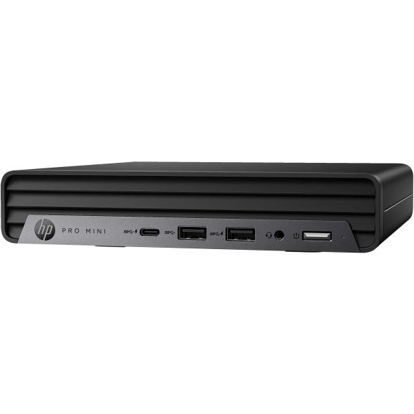 HP Pro Mini 400 G9 Intel® Core™ i3 i3-14100T 16 GB DDR5-SDRAM 512 GB SSD Windows 11 Pro Mini PC Zwart (9H6Z1ET#ABH)