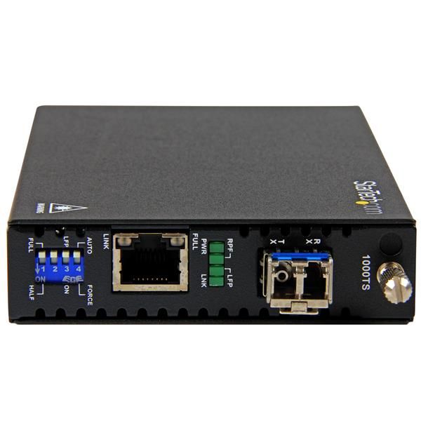 StarTech.com Gigabit Ethernet koper naar glasvezel media converter SM LC 20 km (ET91000SM20)