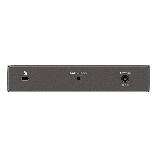 D-Link DGS-1008P/E netwerk-switch Unmanaged L2 Gigabit Ethernet (10/100/1000) Power over Ethernet (PoE) Desktop Zwart (DGS-1008P)