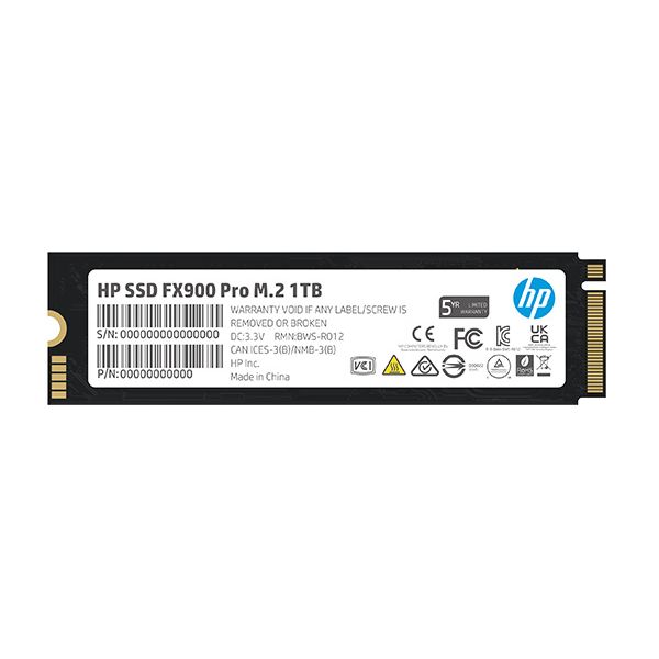 HP FX900 PRO 1 TB M.2 PCI Express NVMe 3D TLC (4A3U0AA) 1/1 HP FX900 PRO 1 TB M.2 PCI Express NVMe 3D TLC (4A3U0AA) 1/1