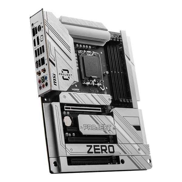 MSI Z790 PROJECT ZERO moederbord Intel Z790 LGA 1700 ATX (7E23-001R) MSI Z790 PROJECT ZERO moederbord Intel Z790 LGA 1700 ATX (7E23-001R)