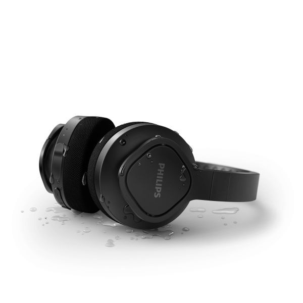 Philips TAA4216BK/00 hoofdtelefoon/headset Bedraad en draadloos Hoofdband Oproepen/muziek USB Type-C Bluetooth Zwart (TAA4216BK/00)