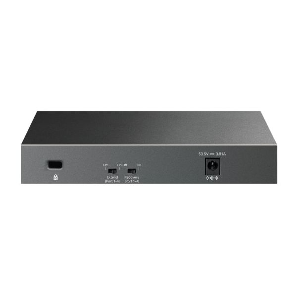 TP-Link LiteWave LS106LP netwerk-switch Unmanaged Fast Ethernet (10/100) Power over Ethernet (PoE) Zwart (LS106LP)