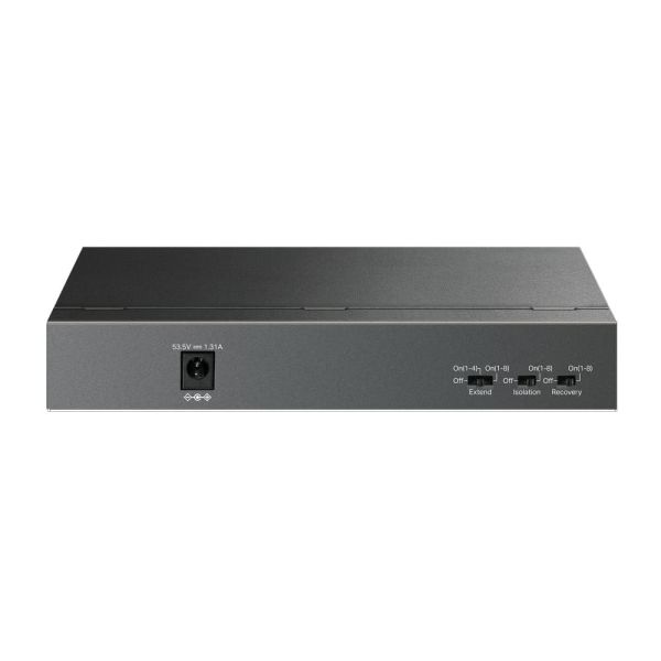 TP-Link LiteWave LS109P netwerk-switch Unmanaged Fast Ethernet (10/100) Power over Ethernet (PoE) Zwart (LS109P)