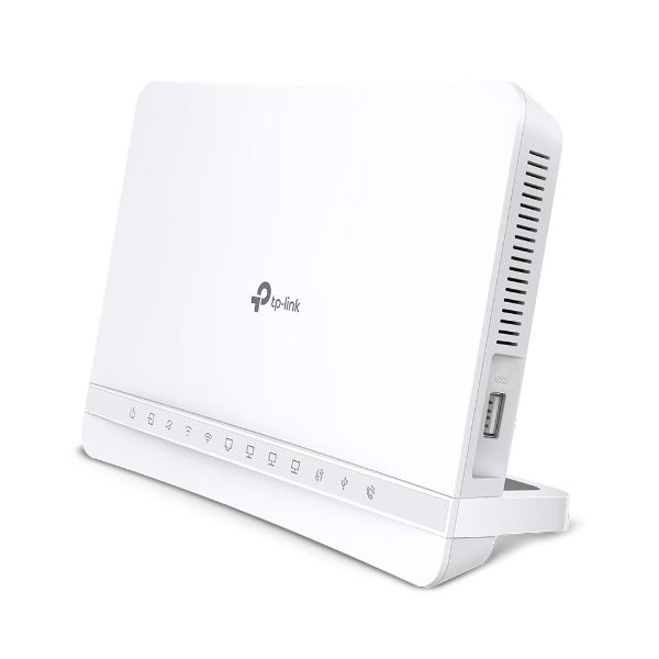 TP-Link Wi-Fi 6 Internet Box 4 draadloze router Gigabit Ethernet Dual-band (2.4 GHz / 5 GHz) Wit (VX231V)