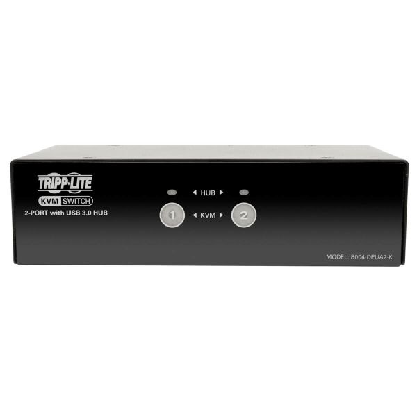 Tripp Lite B004-DPUA2-K KVM-switch Zwart (B004-DPUA2-K)