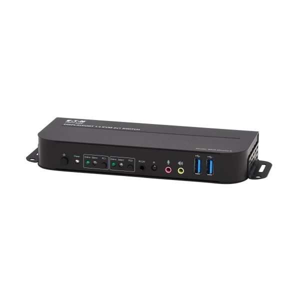 Tripp Lite B005-DPUA2-K KVM-switch Zwart (B005-DPUA2-K)