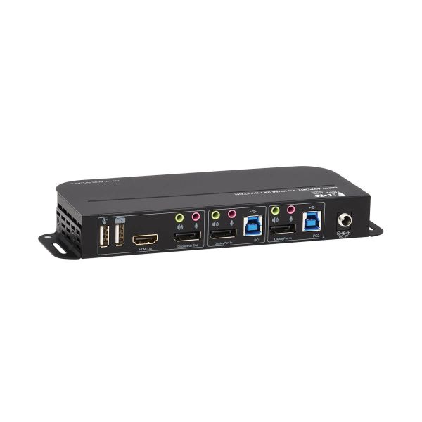 Tripp Lite B005-DPUA2-K KVM-switch Zwart (B005-DPUA2-K)