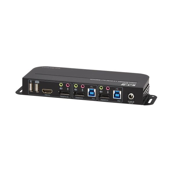 Tripp Lite B005-DPUA2-K KVM-switch Zwart (B005-DPUA2-K)