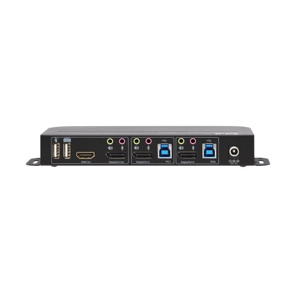 Tripp Lite B005-DPUA2-K KVM-switch Zwart (B005-DPUA2-K)