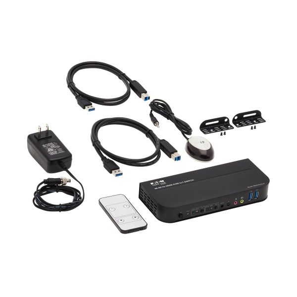 Tripp Lite B005-HUA2-K KVM-switch Zwart (B005-HUA2-K)