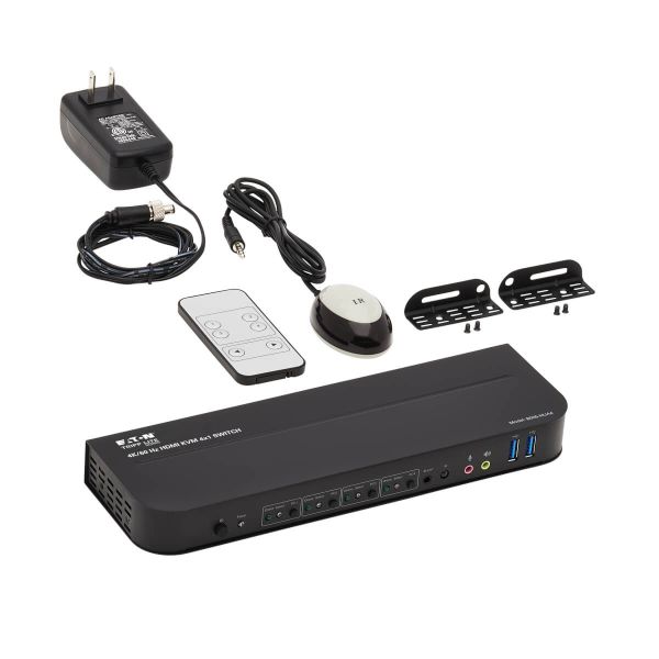 Tripp Lite B005-HUA4 KVM-switch Zwart (B005-HUA4)